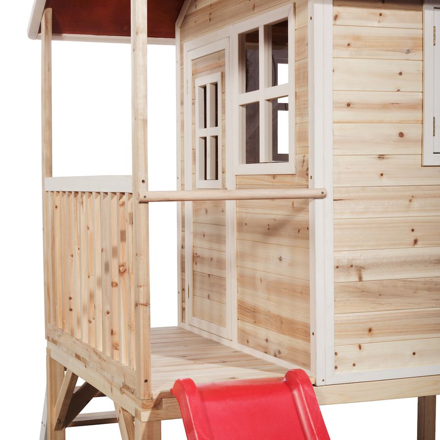 Loft 300 Holzspielhaus - naturel