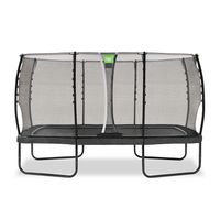 Allure Classic Trampolin 244x427cm - schwarz