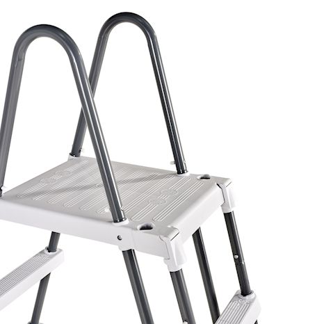 Pool Leiter Rahmenhöhe 107-127cm