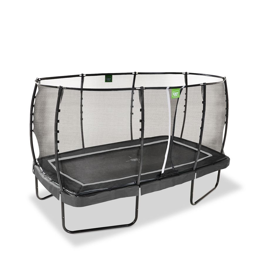 Allure Premium Trampolin 244x427cm - schwarz