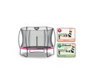Silhouette Trampolin ø244cm - rosa