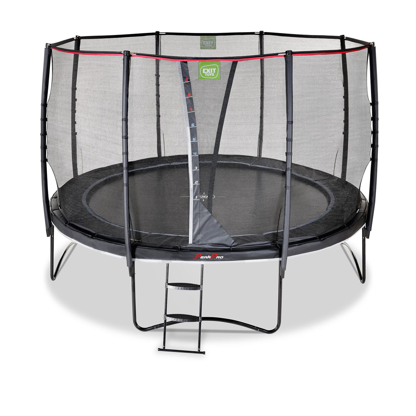PeakPro Trampolin ø366cm - schwarz
