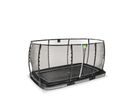 Allure Premium Bodentrampolin 244x427cm - schwarz