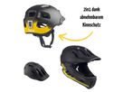 frezzo Rowdy Fullface Helm Star schwarz/gelb Grösse M