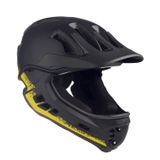 7100004-11 - frezzo Rowdy Fullface Helm Star schwarz/gelb Grösse M
