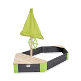 952.0530 - Aksent Holzsandkasten Boot 190x90cm