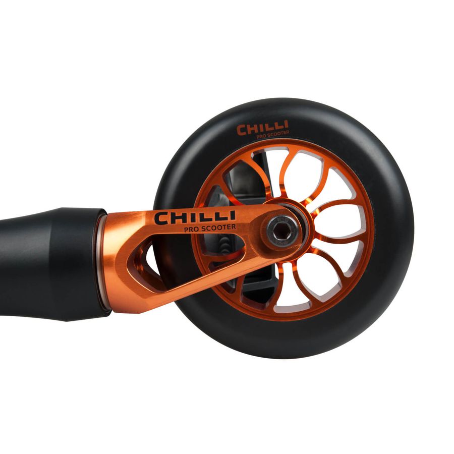 Chilli Pro Scooter Reaper Sun Schwarz orange