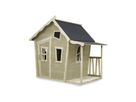 Crooky 150 Holzspielhaus - graubeige