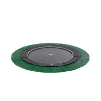 Trampolin Ground Dynamic mit Matte 305 cm - schwarz