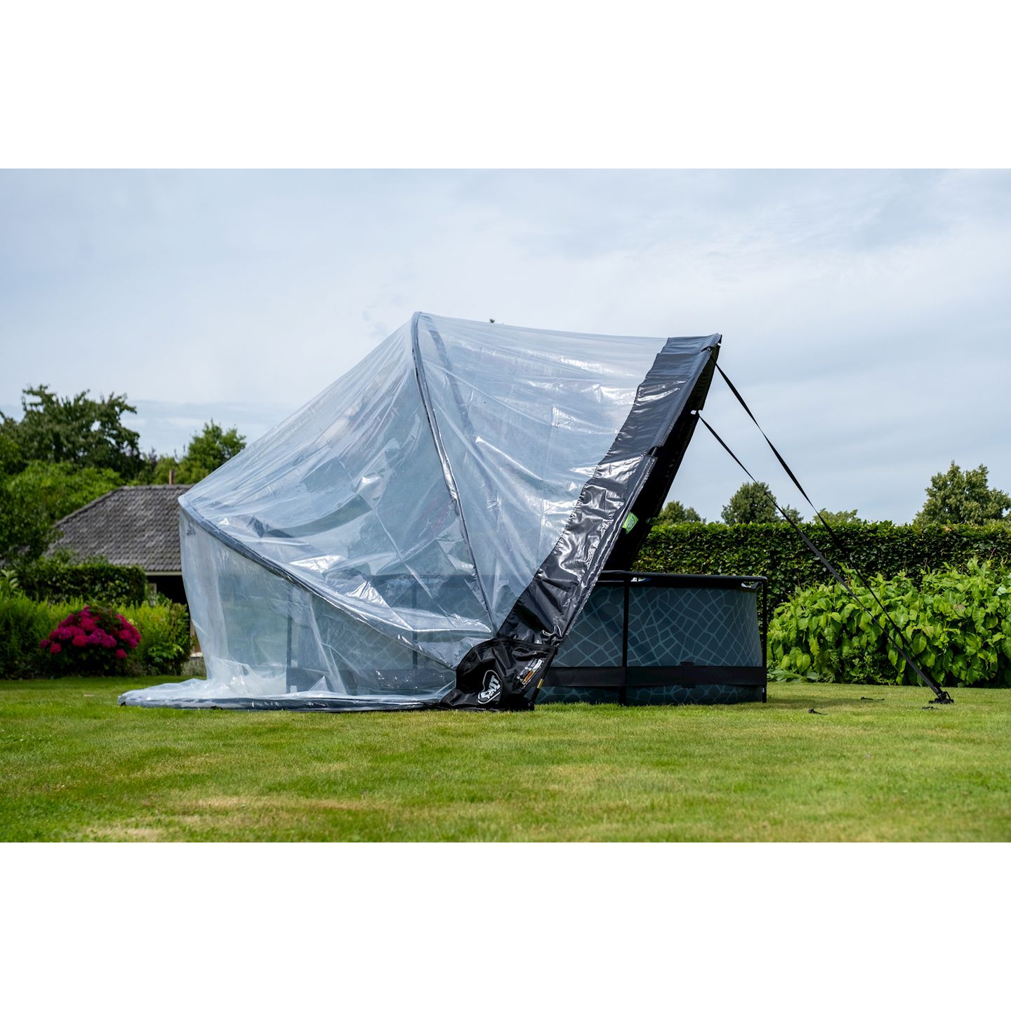 Pool Abdeckung am Boden ECO ø460cm - universal