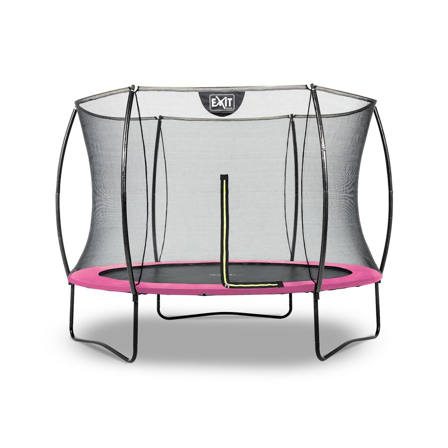 Silhouette Trampolin ø244cm - rosa