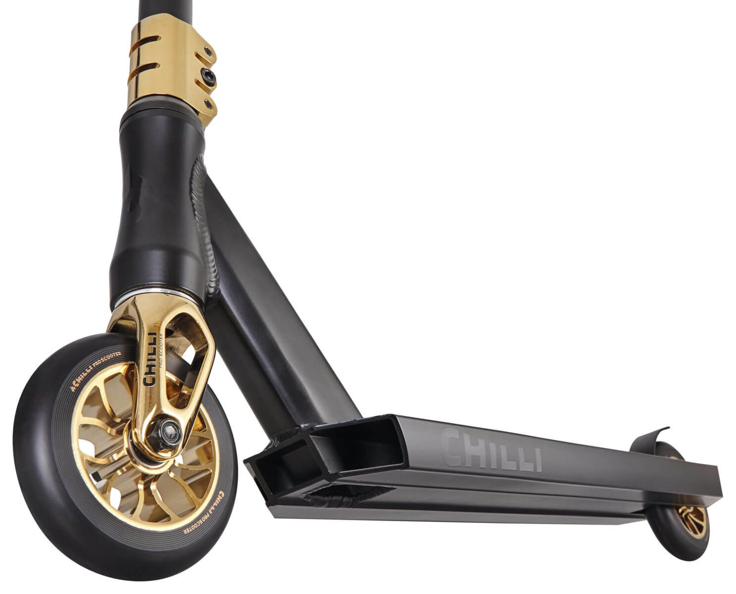 Chilli Pro Scooter Reaper Crown Schwarz Gold