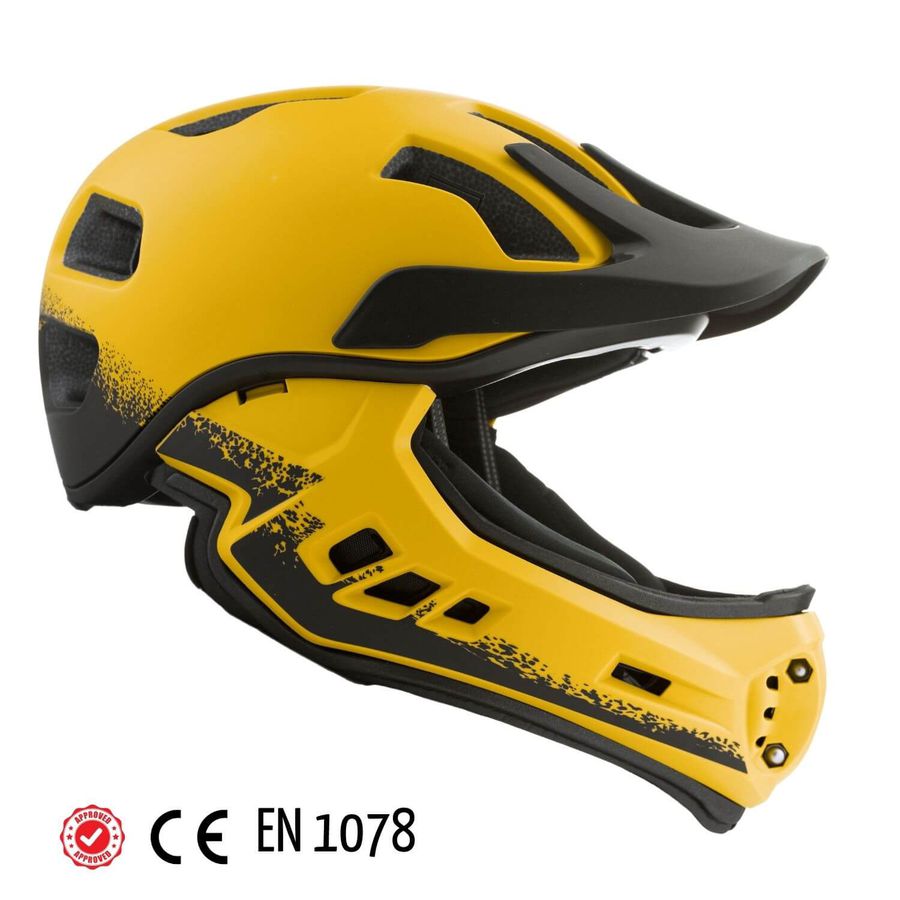 frezzo Rowdy Fullface Helm Sunny gelb