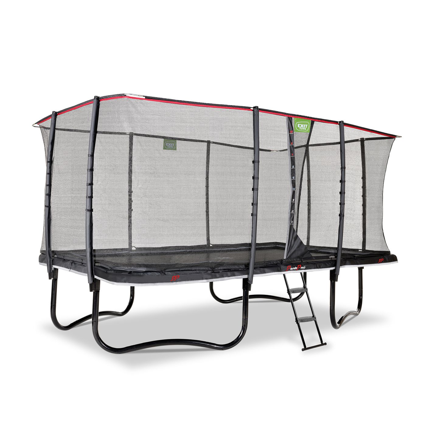 Trampolin PeakPro 305x519 cm - schwarz