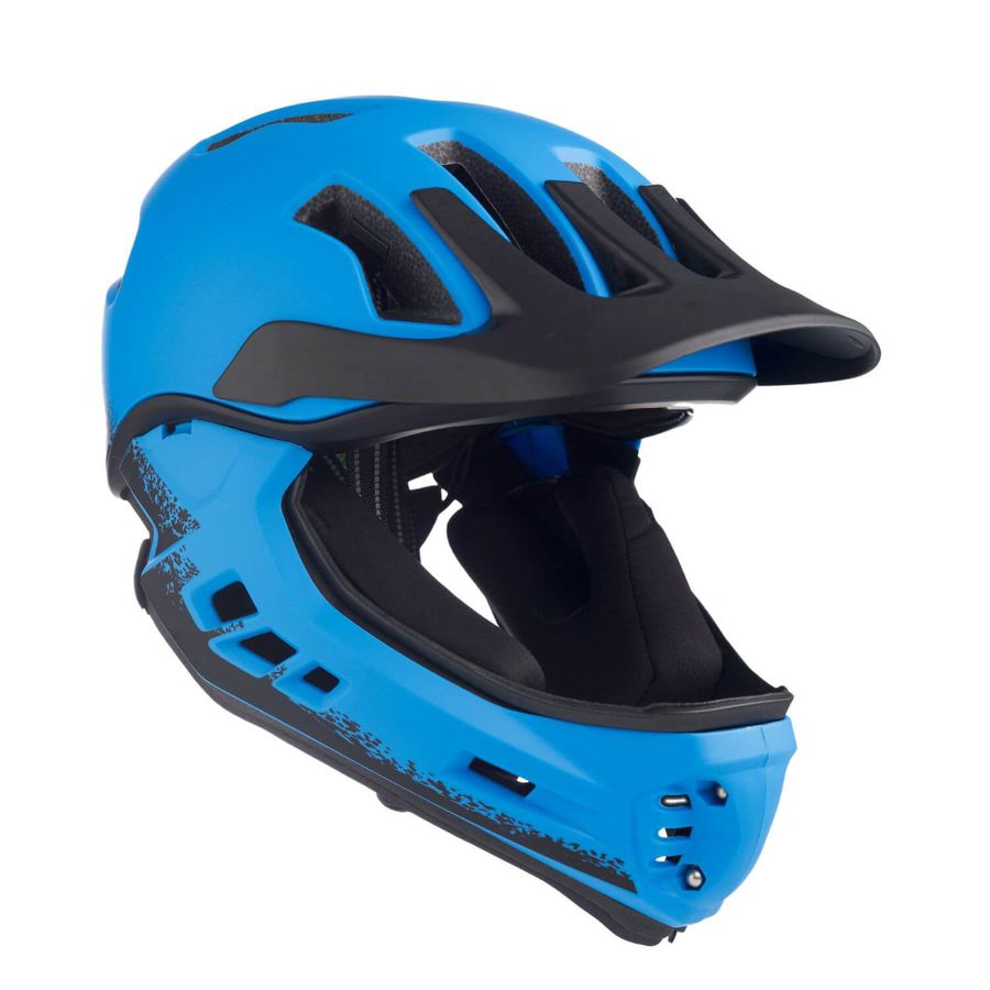 frezzo Rowdy Fullface Helm Racer blau Grösse S