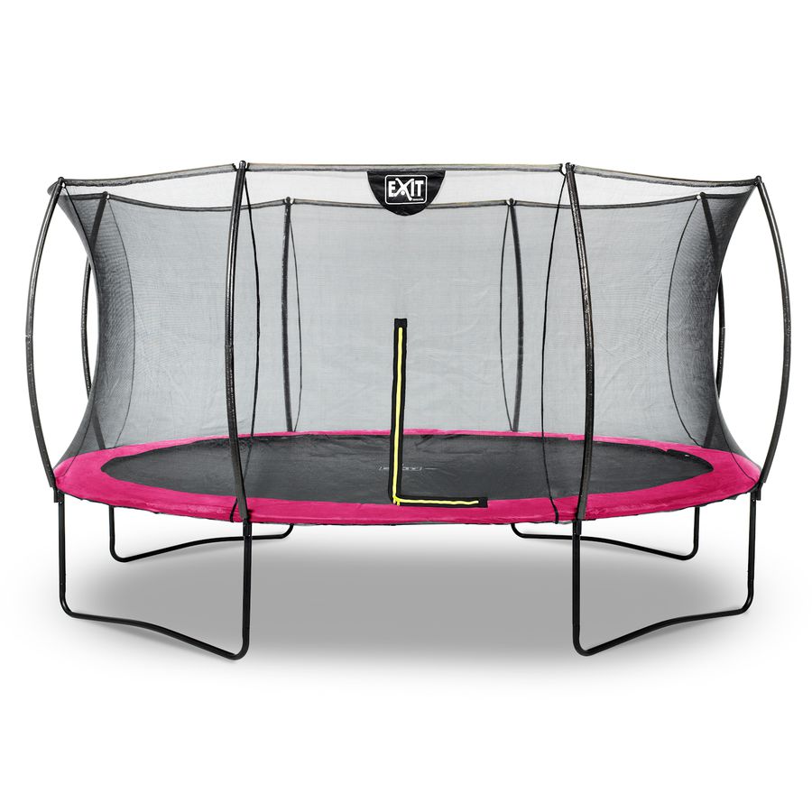 Silhouette Trampolin ø427cm - rosa
