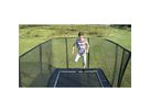 Trampolin PeakPro inkl. Sicherheitsnetz 244x427 cm - schwarz