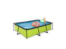 Pool inkl. Kartuschenfilter Pumpe 300x200x65 cm - lime
