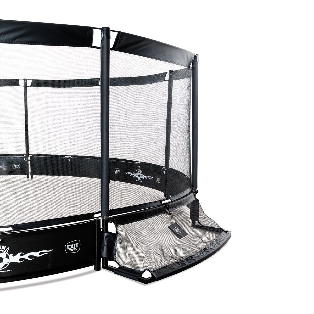 Panna-Feld rund  488 cm mit Netz