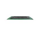 Dynamic ebenerdiges Trampolin 275x458cm mit Freezone Sicherheitsplatten - schwarz