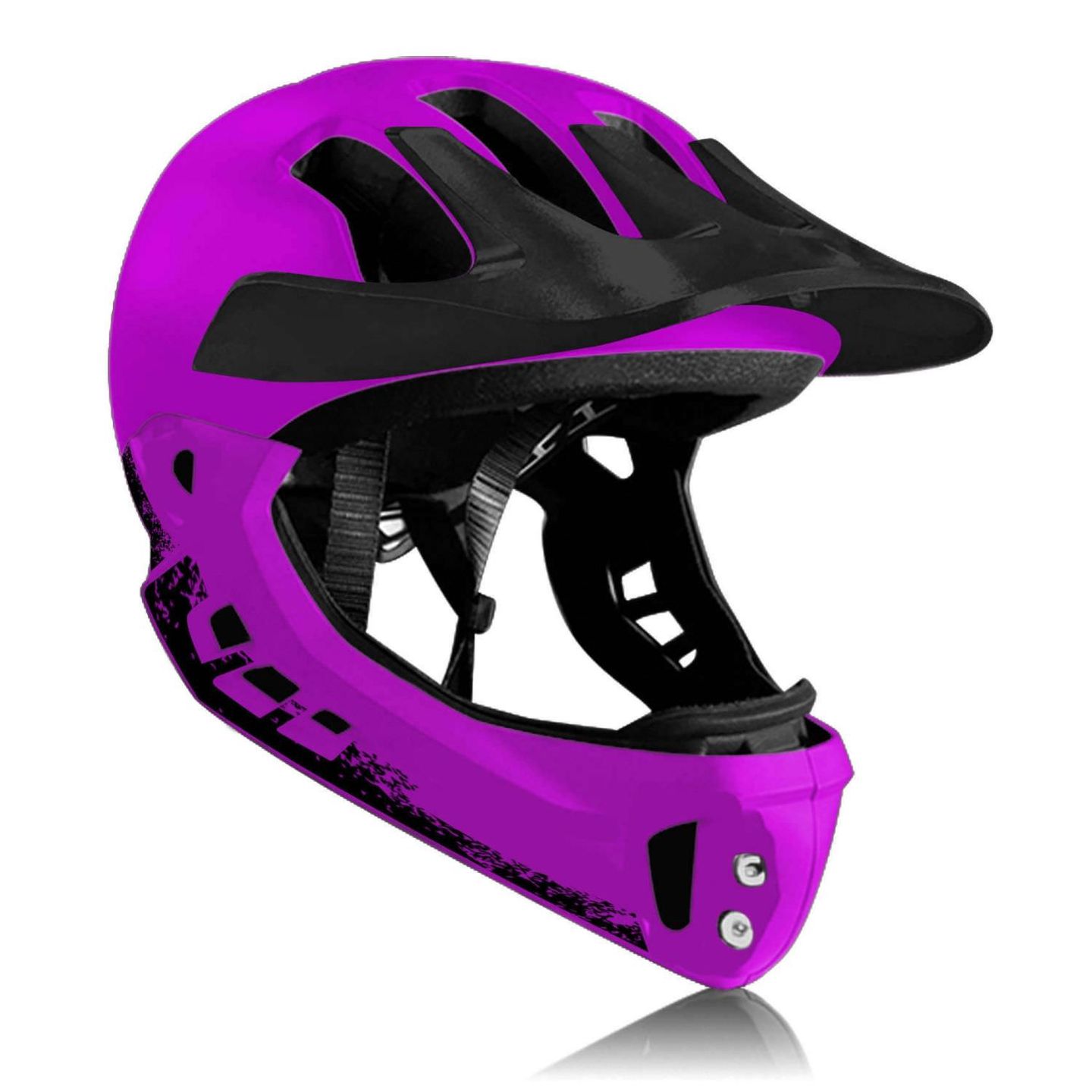 frezzo Rowdy Fullface Helm Viola violett Grösse S