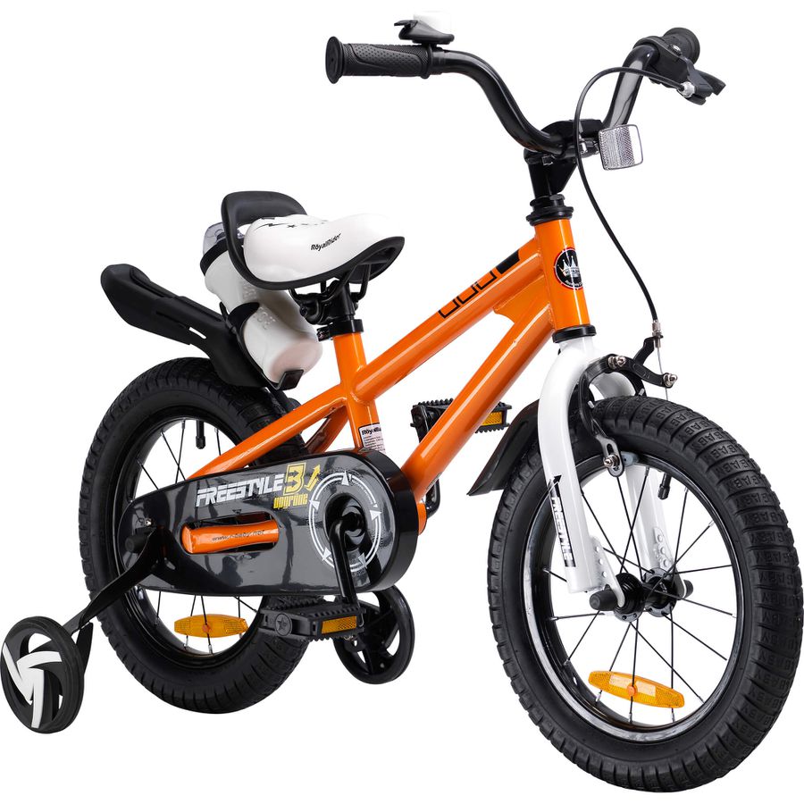 Freestyle 14 Zoll Kindervelo mit Getränkehalter orange