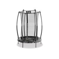 Tiggy junior Trampolin mit Sicherheitsnetz ø140cm - schwarz/grau