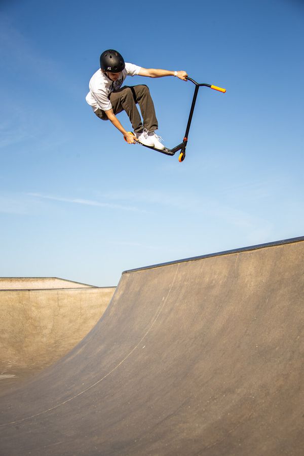 Chilli Pro Scooter Base Schwarz orange