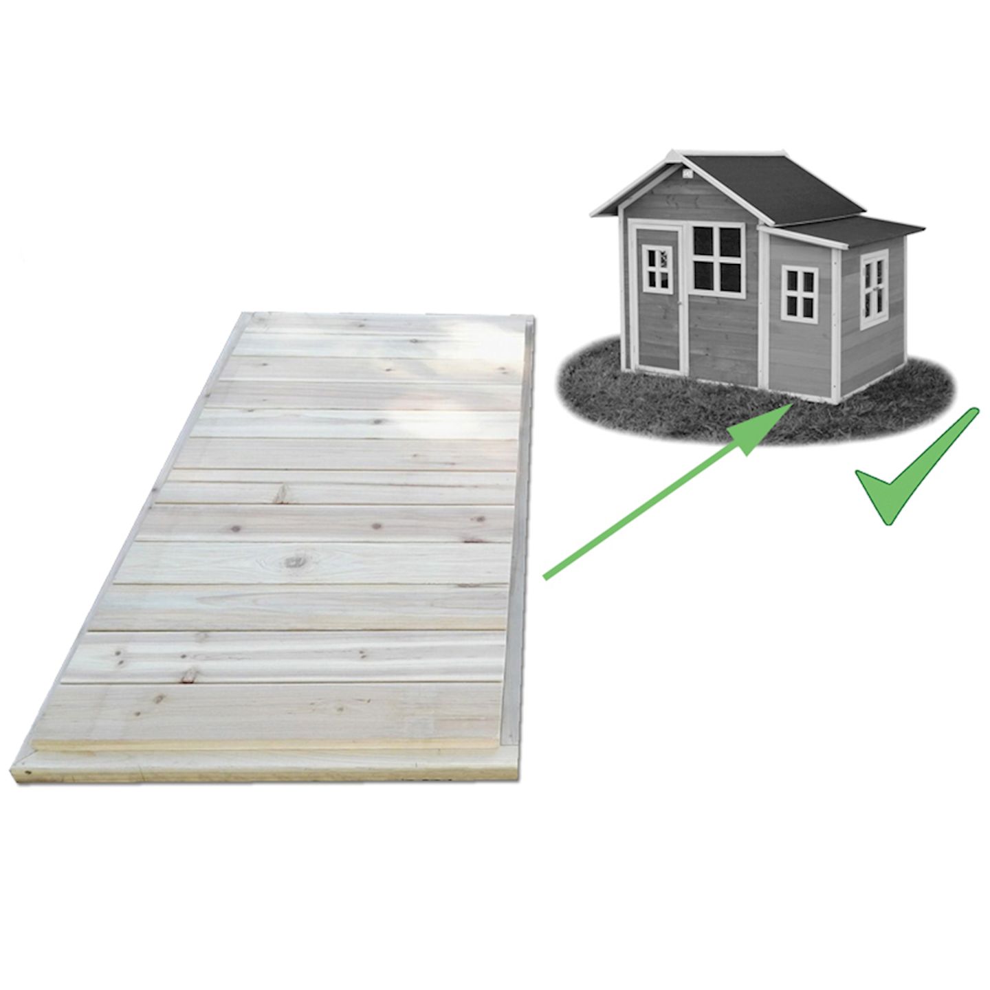 Bodenteil Anbau Loft 150