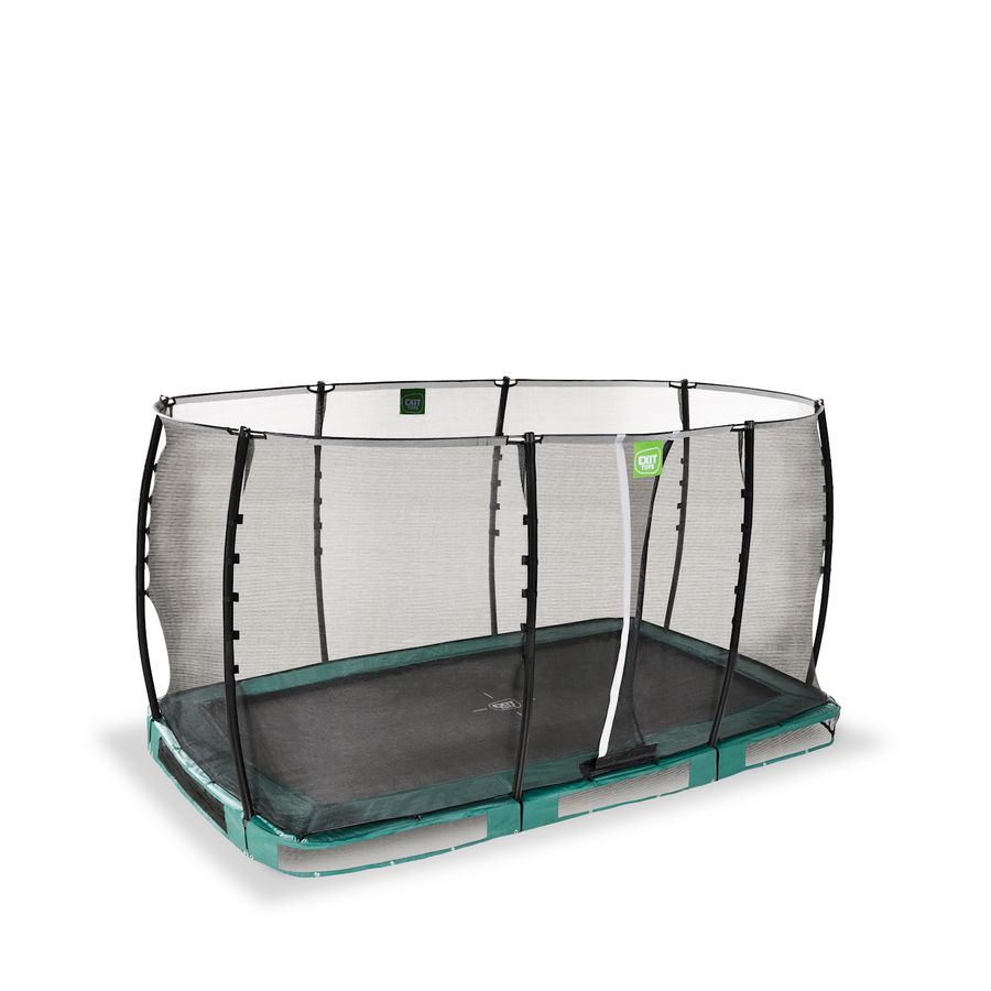 Allure Classic Bodentrampolin 214x366cm - grün