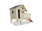 Crooky 350 Holzspielhaus - graubeige