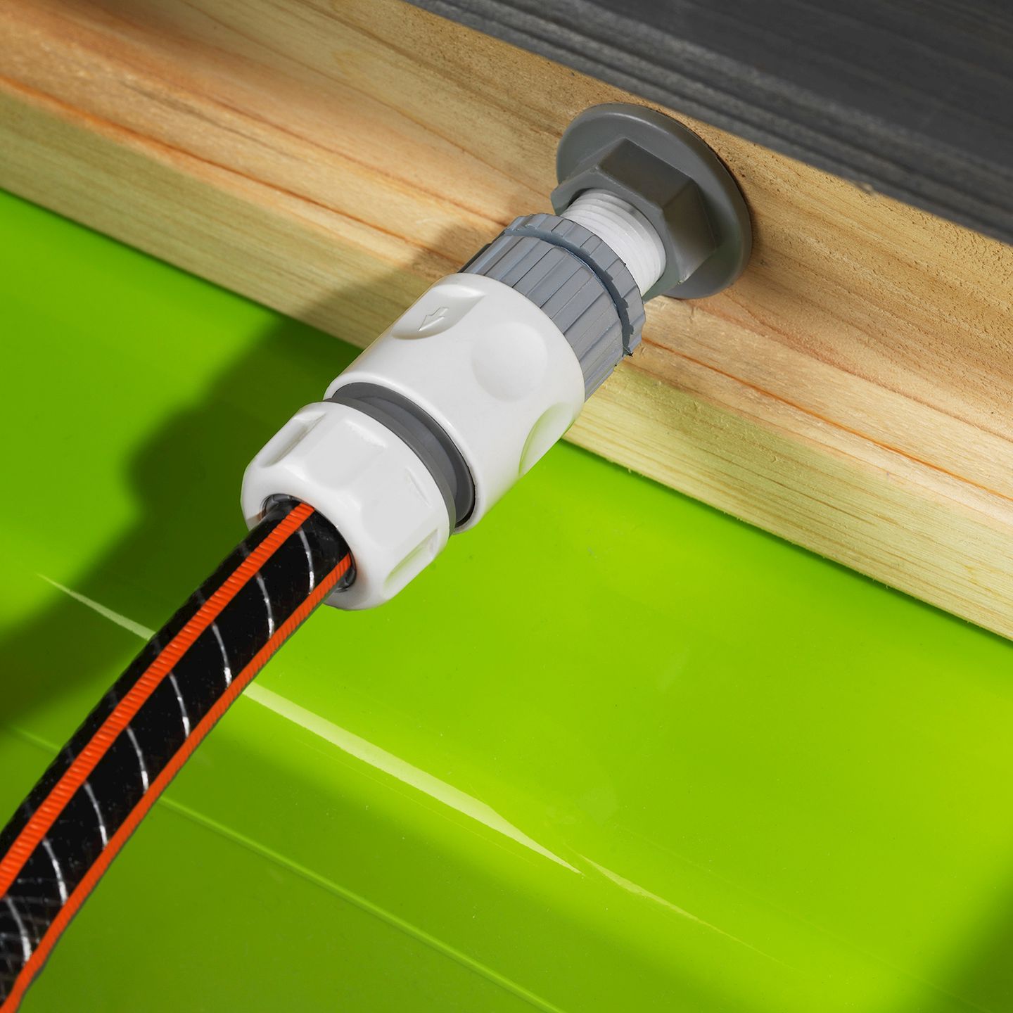 Yummy 200 hölzerne Küche für draussen - naturel