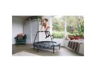 Tiggy junior Trampolin mit Bügel ø140cm - schwarz/grau