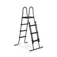 Poolleiter für Rahmenhöhen von 108-122 cm - schwarz