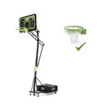 946.1511 - Galaxy Basketballkorb auf Rädern inkl. Dunkring Black Edition