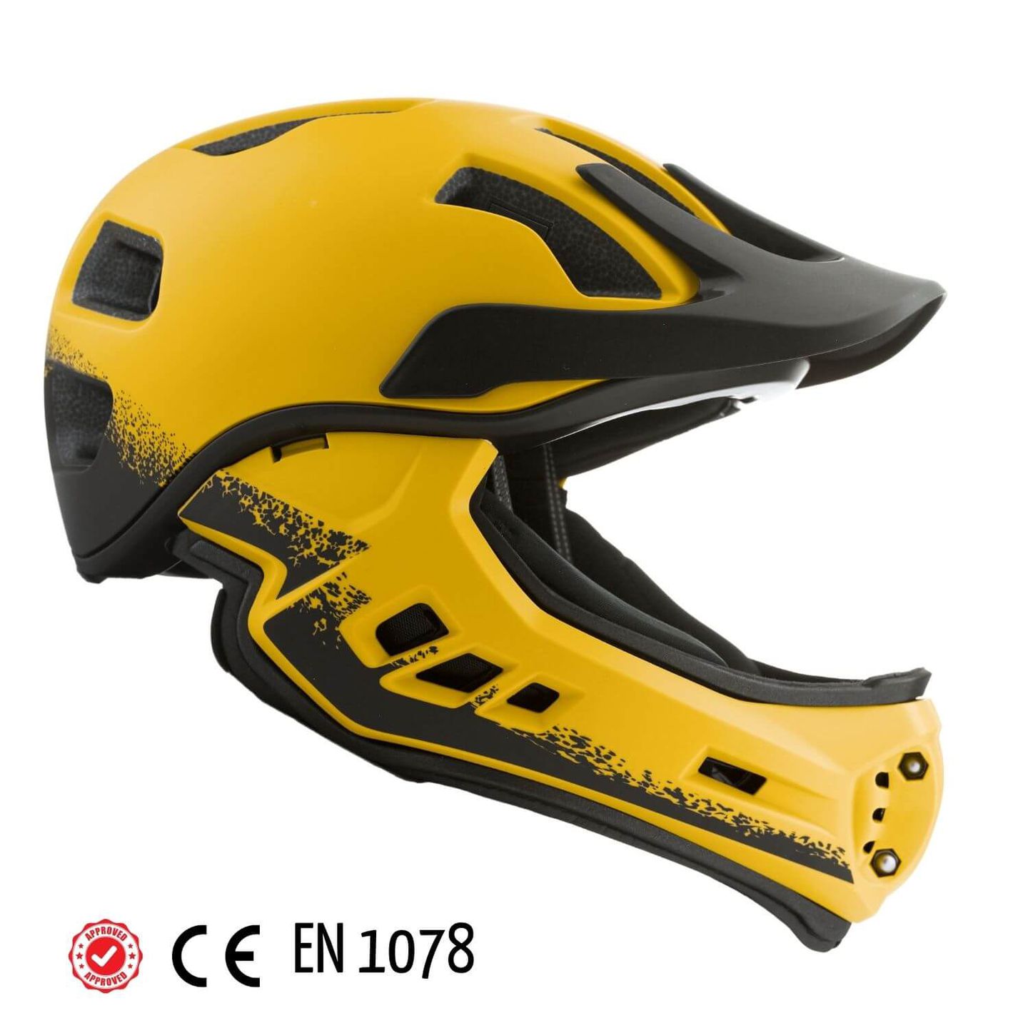 frezzo Rowdy Fullface Helm Sunny gelb