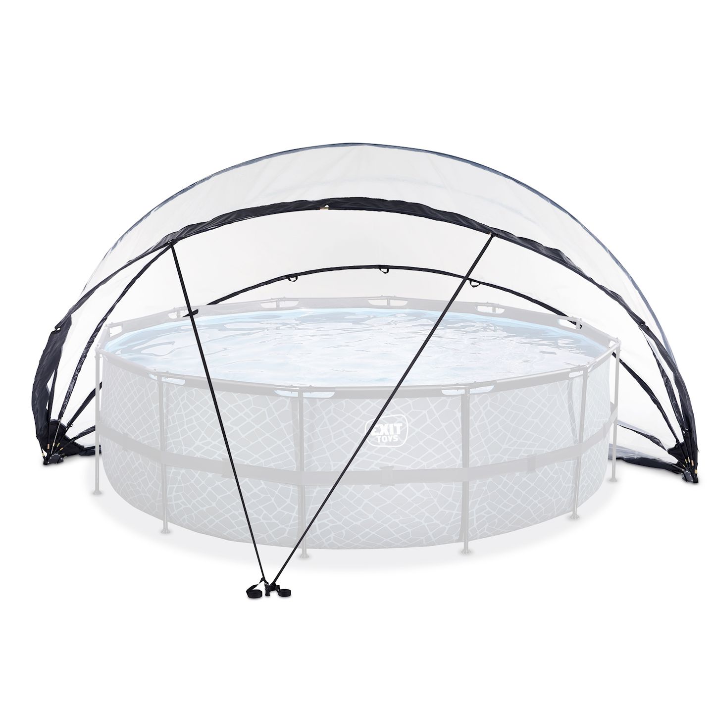 Pool Abdeckung am Boden ECO ø550cm - universal