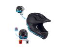 frezzo Rowdy Fullface Helm Rocket schwarz/blau