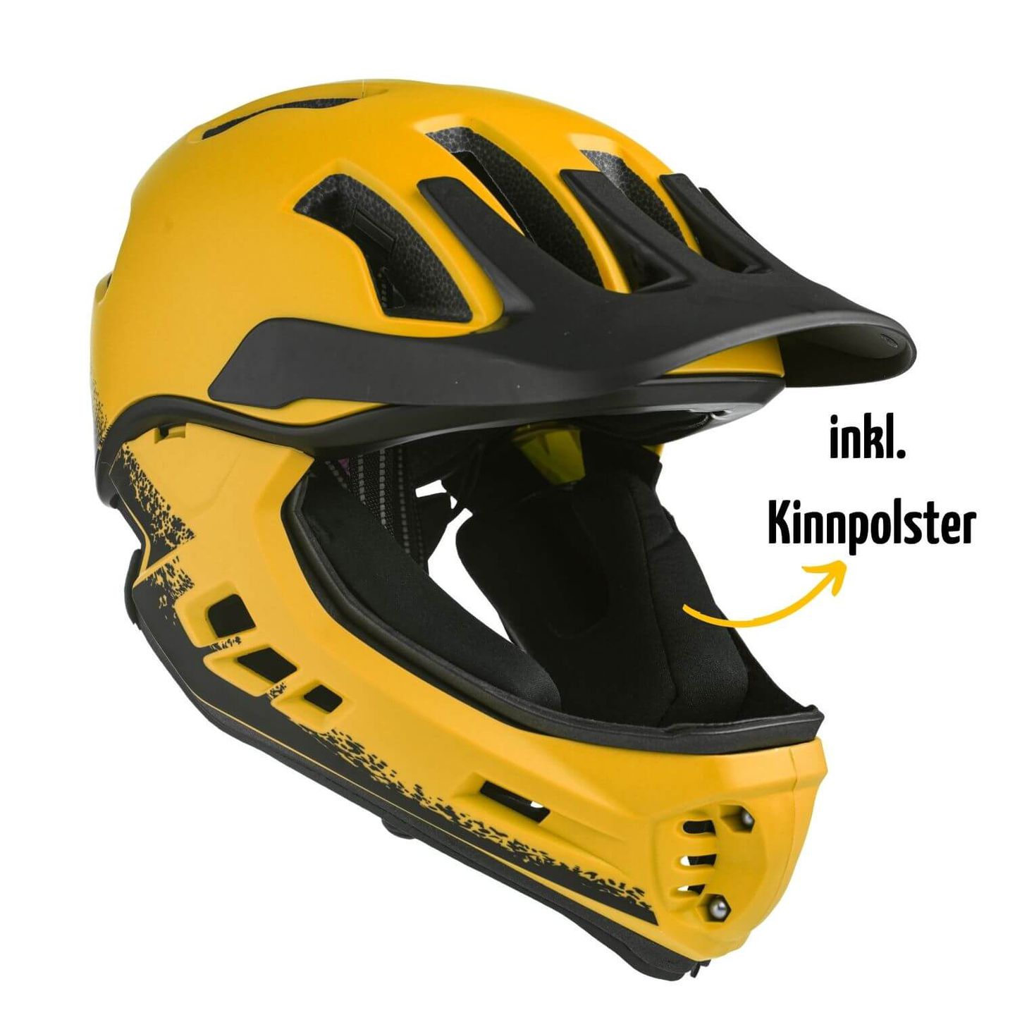 frezzo Rowdy Fullface Helm Sunny gelb