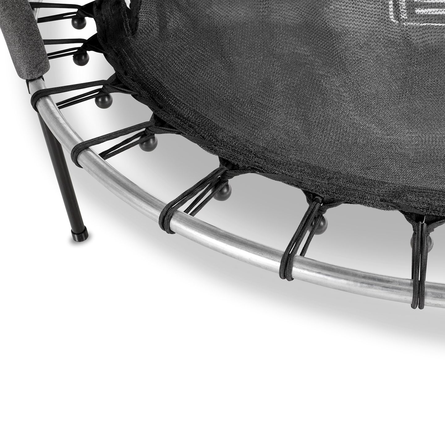 Tiggy junior Trampolin mit Sicherheitsnetz ø140cm - schwarz/grün