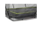 Silhouette Bodentrampolin 244x366cm mit Sicherheitsnetz - schwarz