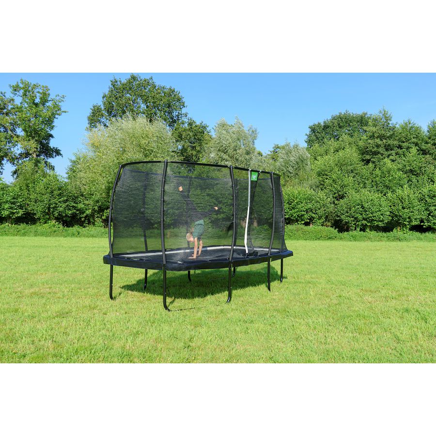 Allure Premium Trampolin 214x366cm - grün