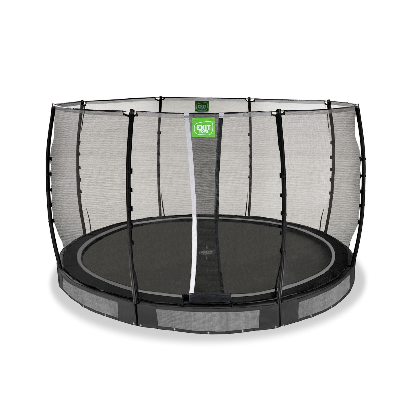 Allure Classic Bodentrampolin ø366cm - schwarz