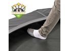 InTerra ebenerdige sports Trampolin ø305cm - schwarz