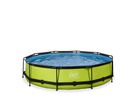 Pool inkl. Kartuschenfilter Pumpe 360x76 cm - Lime