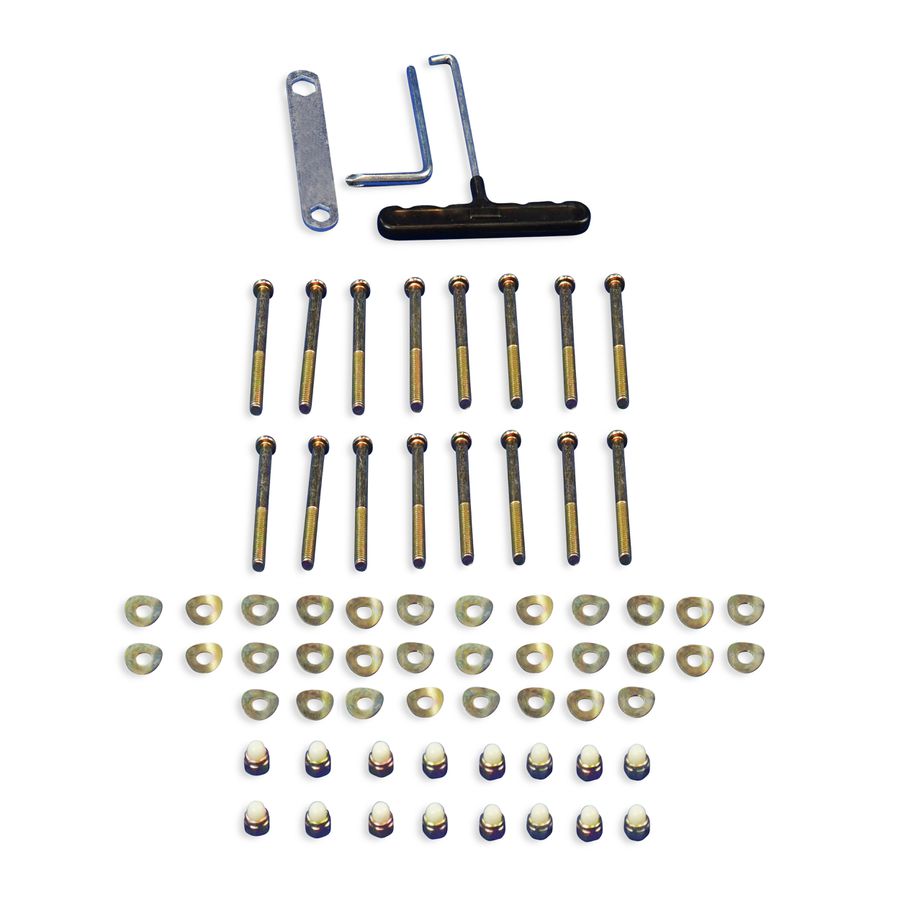 Schraubenset Allure, Elegant 244x427 cm