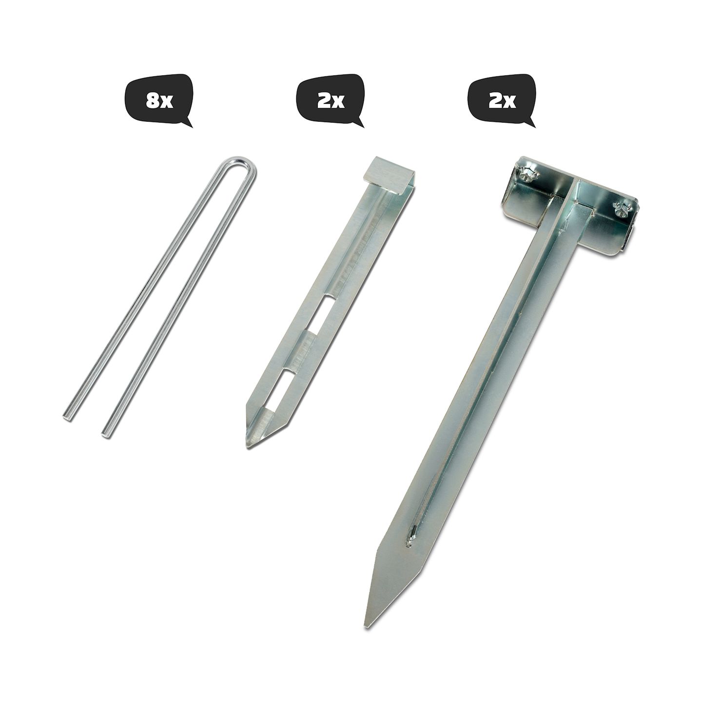 Pool Abdeckung am Boden ECO ø460cm - universal