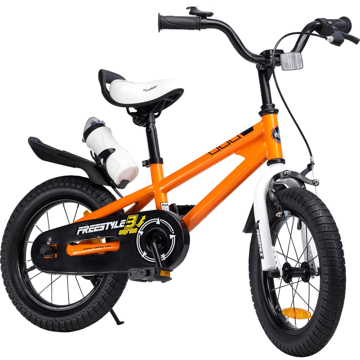 Freestyle 14 Zoll Kindervelo mit Getränkehalter orange