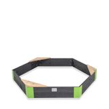 952.0580 - Aksent Holzsandkasten sechseckig 160x140cm