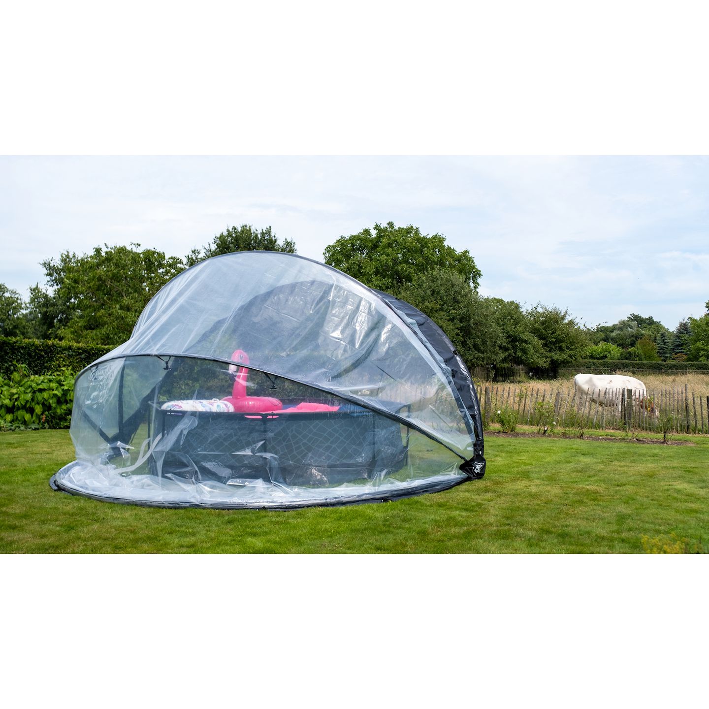 Pool Abdeckung am Boden ECO ø550cm - universal